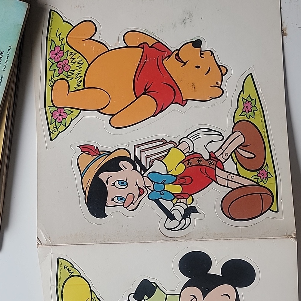 Disney standing cut outs vintage